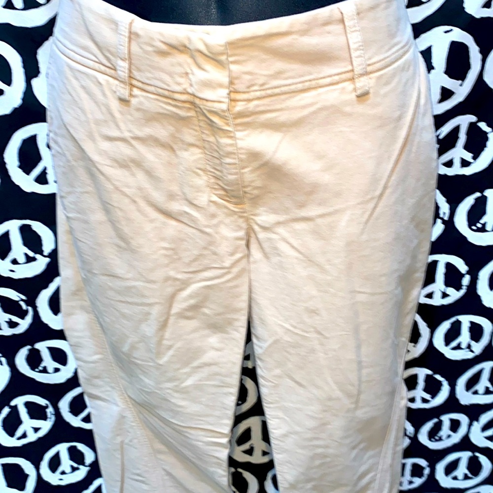 INCOTEX BEIGE COTTON/ELASTANE PANTS SZ 44/32W VELVETY FEEL
